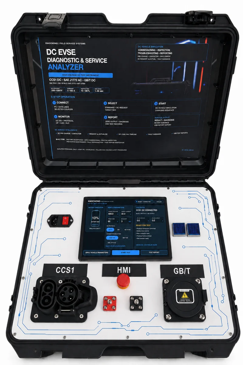 CCS1 EVSE analyzer