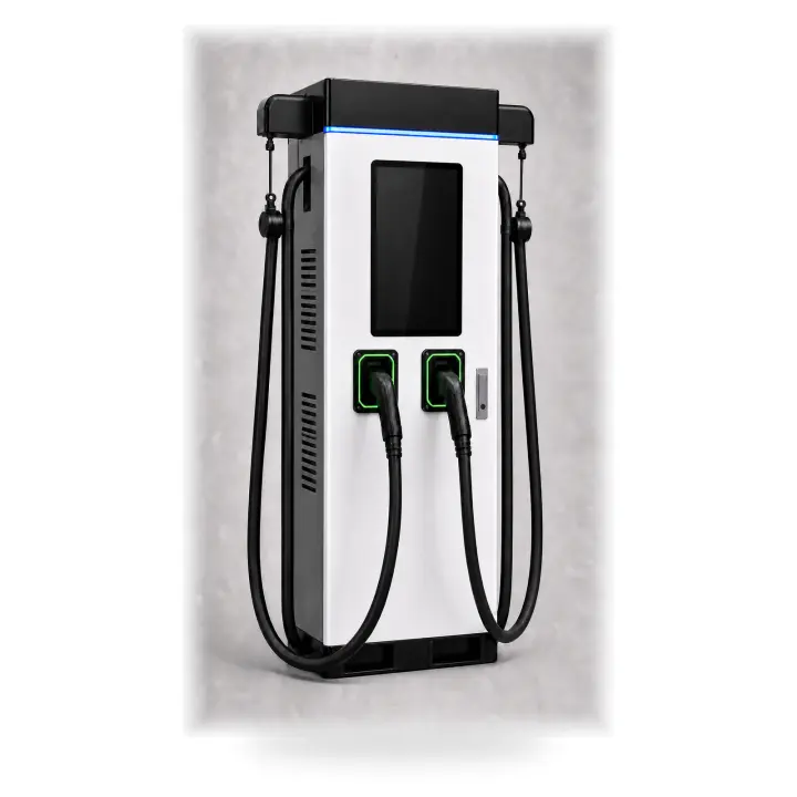 DC dual-gun charger 02 with 21.5-inch display