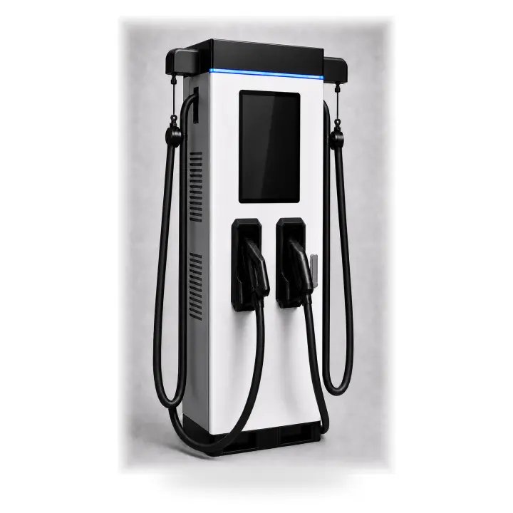 DC dual-gun charger 04 with 21.5-inch display