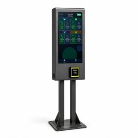 Floor Standing EV Payment Kiosk 21.5 Inch QR RFID POS