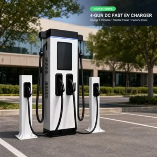 Commercial Fast 60 to 240 Kw DC EV Charger EV Charging Station